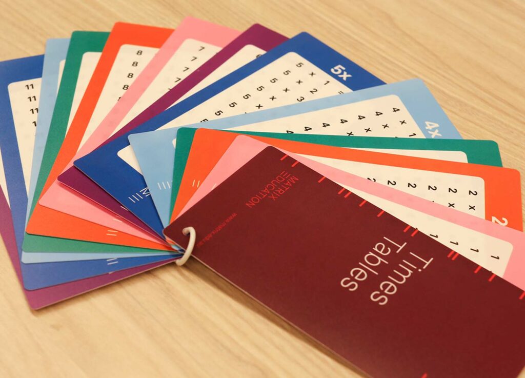 Times Tables Card Fan Matrix Bookshop times-tables-card-fan-matrix-bookshop